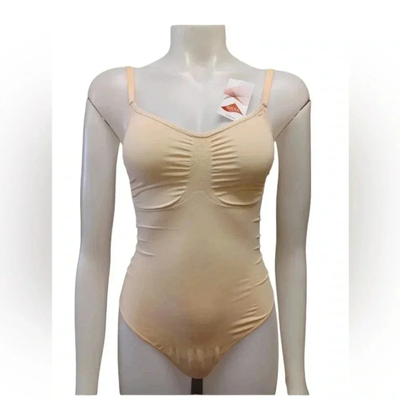 Lycra  Body Suit/Shaper Nude Colour Size S/M - Picture 1 of 8